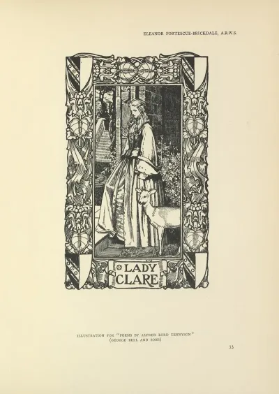 Lady Clare Poems By Alfred Lord Tennyson
