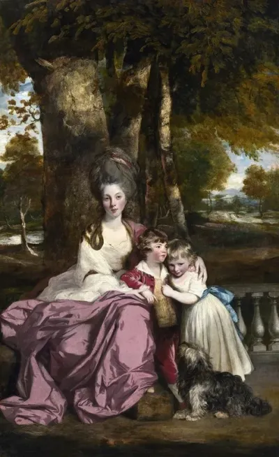 Lady Elizabeth Delme And Her Children