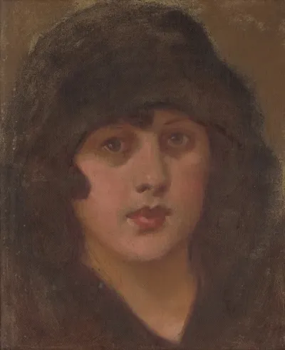 Lady In A Black Hat 2