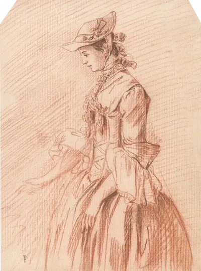 Lady In A Bonnet