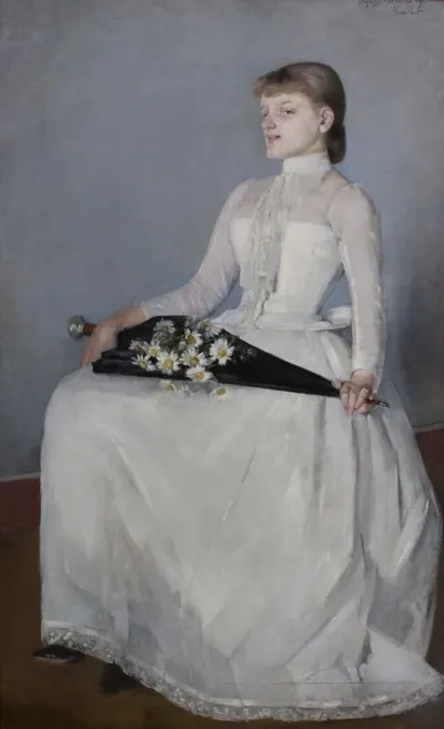 Lady In A White Dress 2