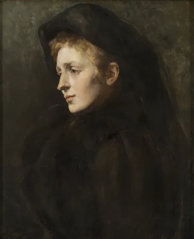 Lady In Mourning