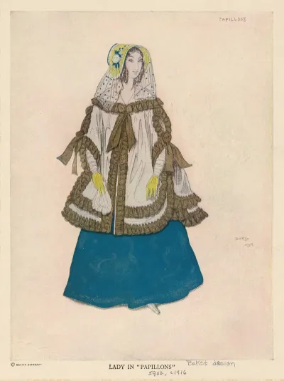 Lady In Papillons