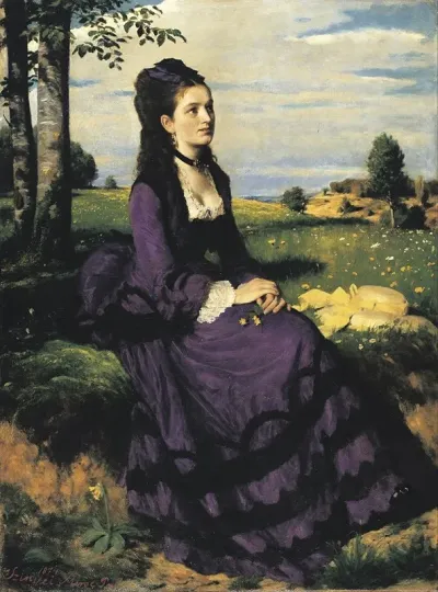 Lady In Violet