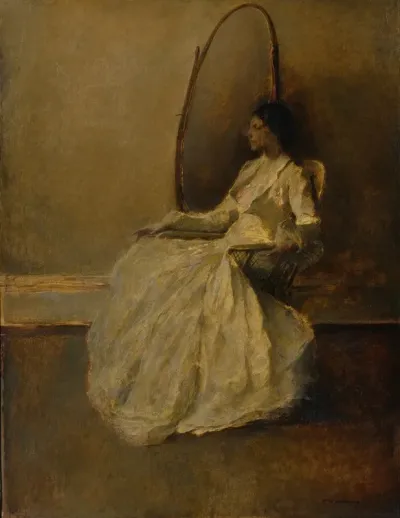 Lady In White No 1