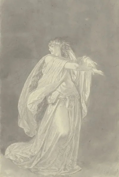 Lady Macbeth Mit Blutigen Handen