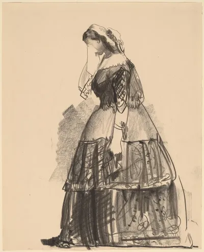 Lady Of 1860 The Actress