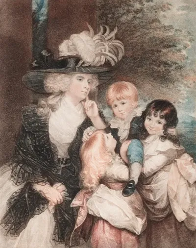 Lady Smith And Her Children