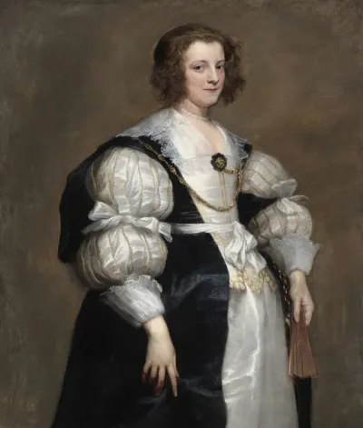Lady With A Fan