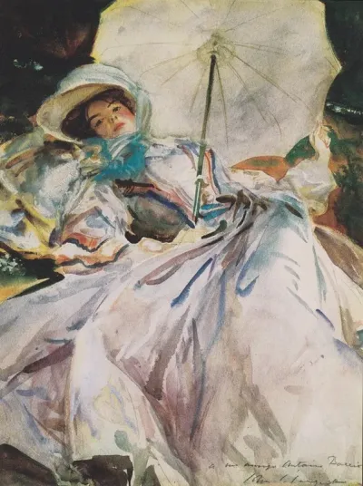 Lady With A Parasol 5