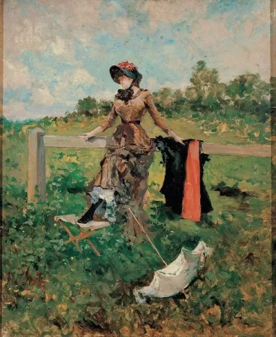 Lady With A Parasol