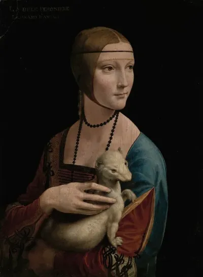 Lady With An Ermine Portrait Of Cecilia Gallerani Ca 1473 1536