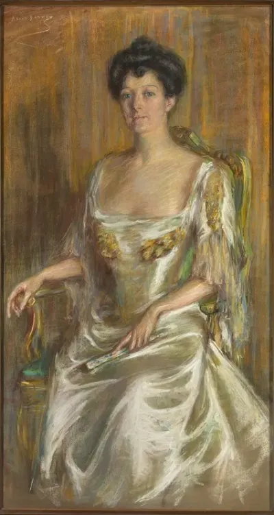Lady With Fan