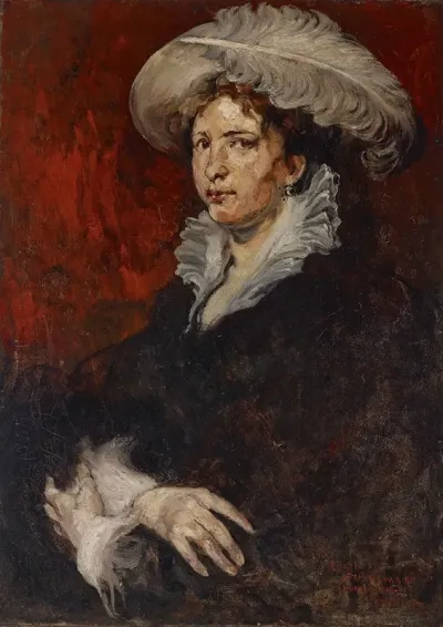 Lady With Plumed Hat