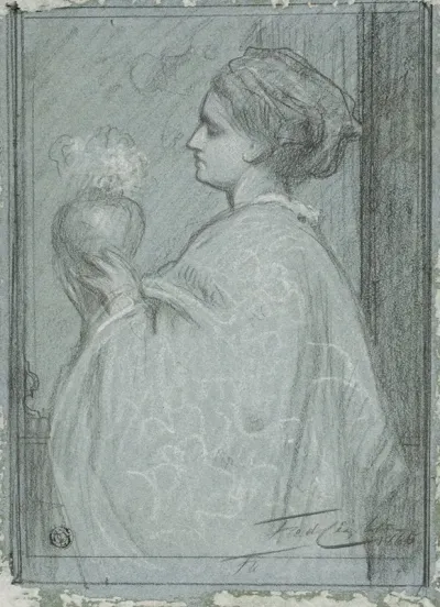 Lady With Vase