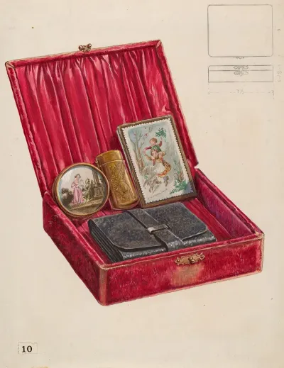 Ladys Dressing Case