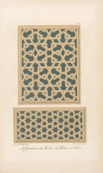 Laftfenster In Der Moschee Des Hakim Zu Kairo