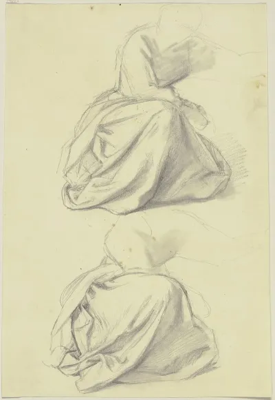 Lagernde Weibliche Gewandfigur