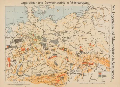 Lagerstatten Und Schwerindustrie In Mitteleuropa
