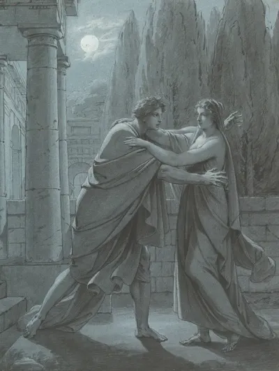 Lais Taking Aristipp By Surprise Ca 1801