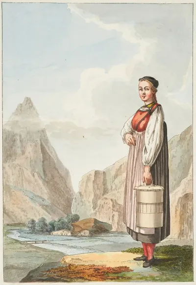 Laitiere Doberhasli Canton De Berne