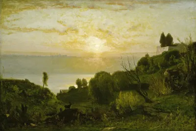 Lake Albano Sunset