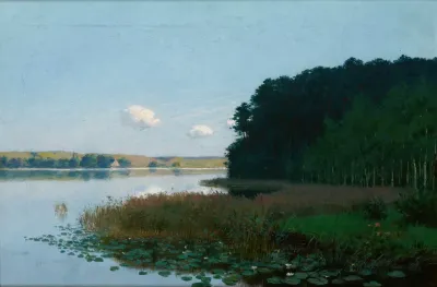 Lake With Water Lilies