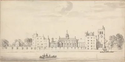 Lambeth Palace From Across The River