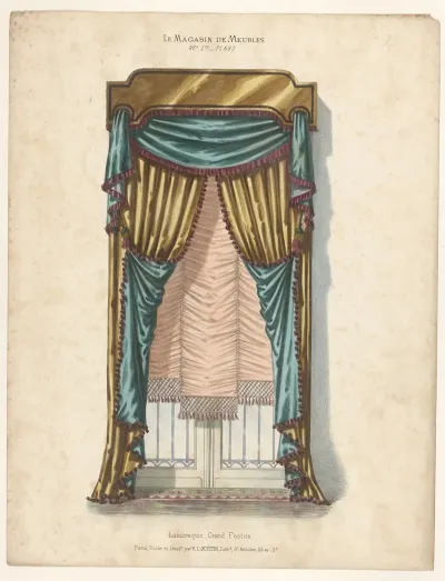 Lambrequin Grand Feston