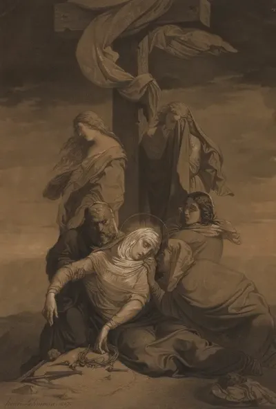 Lamentation At The Foot Of The Cross