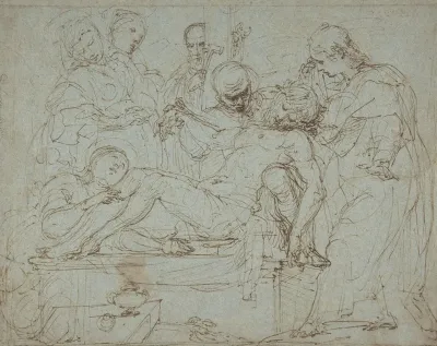 Lamentation Over The Dead Christ At The Foot Of The Cross
