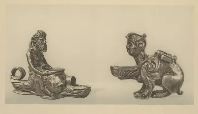 Lamp Formed As A Chimera Xvi Century Style Of Andrea Riccio Sea Monster Formed As A Lamp Workshop Of Riccio