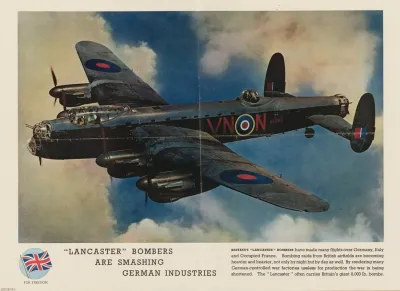 Lancaster Bombers Are Smashing German Industries