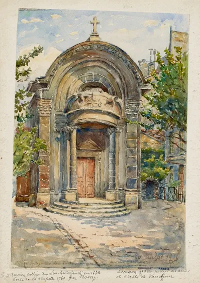 Lancien College Des Lombards Annexe Du College Des Irlandais Rue Des Carmes