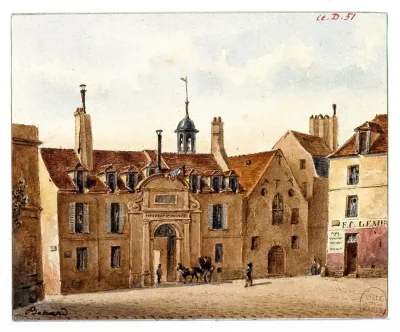 Lancien Hopital De La Pitie Rue Lacepede 2