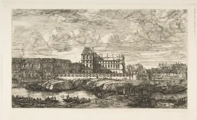 Lancien Louvre The Old Louvre Paris After Zeeman