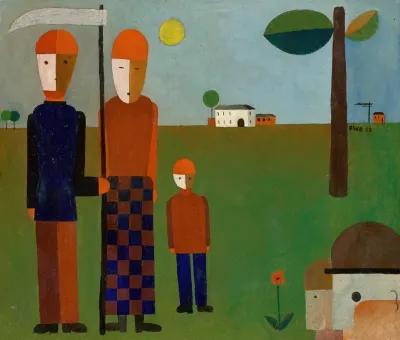 Landliche Familie Familie Jatho