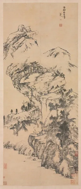 Landscape After Guo Zhongshu