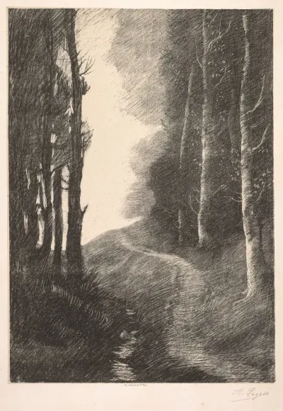 Landscape At Bouleaux