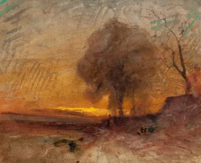 Landscape At Dusk 2