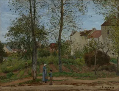 Landscape At Louveciennes