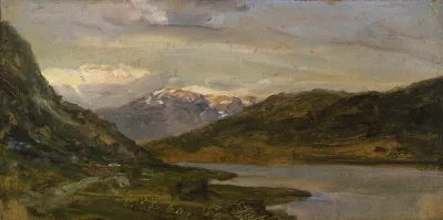 Landscape At Nystuen On Filefjell