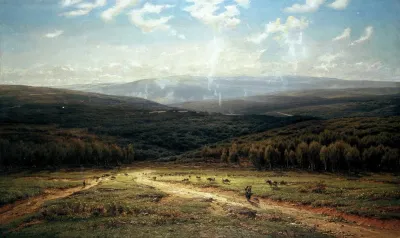Landscape At Poix Saint Hubert