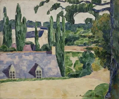 Landscape At Pont Aven