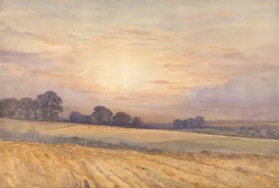 Landscape At Sunset 11