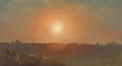 Landscape At Sunset 2