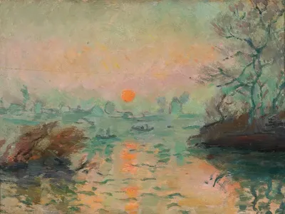Landscape At Sunset 6