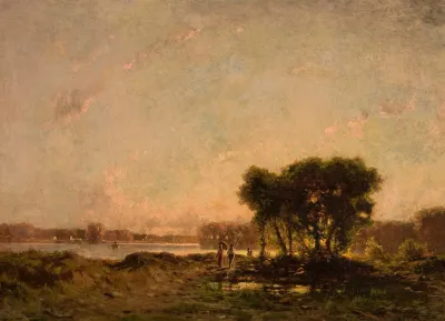 Landscape At Sunset 7