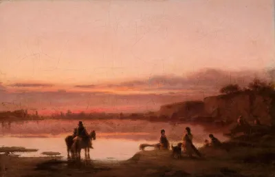 Landscape At Sunset 9