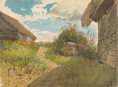Landscape Betwen Haylofts